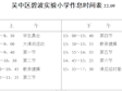 吴中区碧波实验小学2022-2023学年作息时间表
